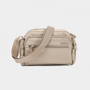 Beige Hedgren Emily Women's Crossbody Bags | EGO4739OO