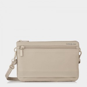 Beige Hedgren Emma Women's Crossbody Bags | WTY5330AG