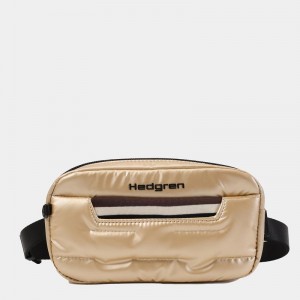 Beige Hedgren Snug Women's Belt Bags | ONN9566MV