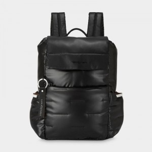 Black Hedgren Billowy Women's Backpacks | MHS3732ZT