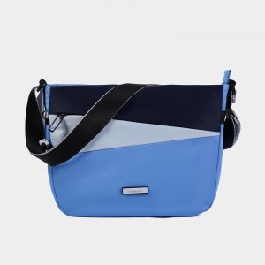 Blue Hedgren Gravity Women's Crossbody Bags | DOX8464QY