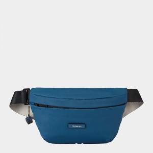 Blue Hedgren Halo Women's Belt Bags | WAC6448MH