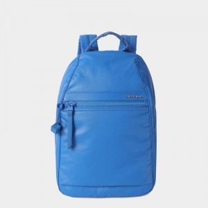 Blue Hedgren Vogue Rfid Women's Backpacks | VRB1647RZ