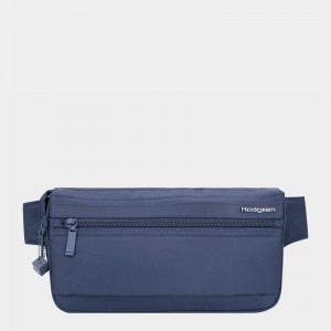 Dark Blue Hedgren Asarum Women's Belt Bags | POP7031UT