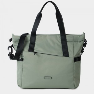 Green Hedgren Galactic Women's Tote Bags | IXU4996OA