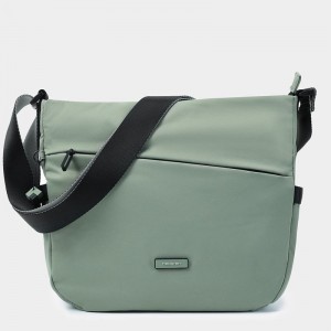 Green Hedgren Milky Way Women's Crossbody Bags | QFR6295PT