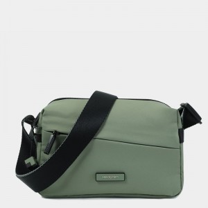 Green Hedgren Neutron Small Women's Crossbody Bags | VOJ8296UU