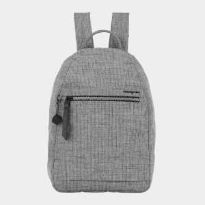 Grey Hedgren Vogue Rfid Women's Backpacks | YEC9160KE