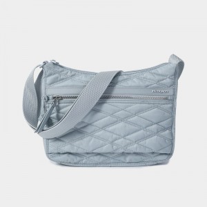 Light Blue Hedgren Harpers Women's Crossbody Bags | VCM2182MC