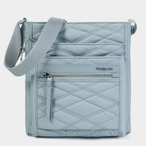 Light Blue Hedgren Orva Women's Crossbody Bags | ZJD9058NP