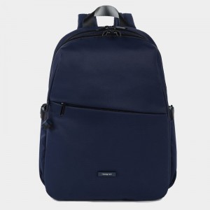 Navy Hedgren Cosmos Women's Backpacks | IQQ8090QL