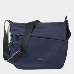 Navy Hedgren Milky Way Women's Crossbody Bags | EQX5925GE