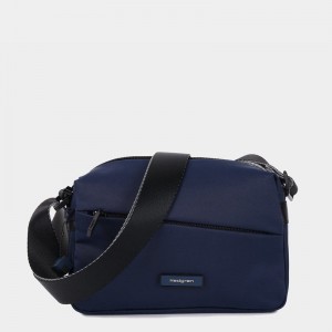 Navy Hedgren Neutron Small Women's Crossbody Bags | LTU7752GF