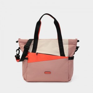 Pink Orange Hedgren Galactic Women's Tote Bags | JLQ789PJ