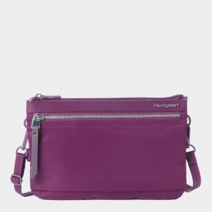 Purple Hedgren Emma Women's Crossbody Bags | FMJ4143IY