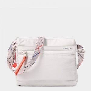 White Grey Hedgren Eye Women's Shoulder Bags | BBF5038YL