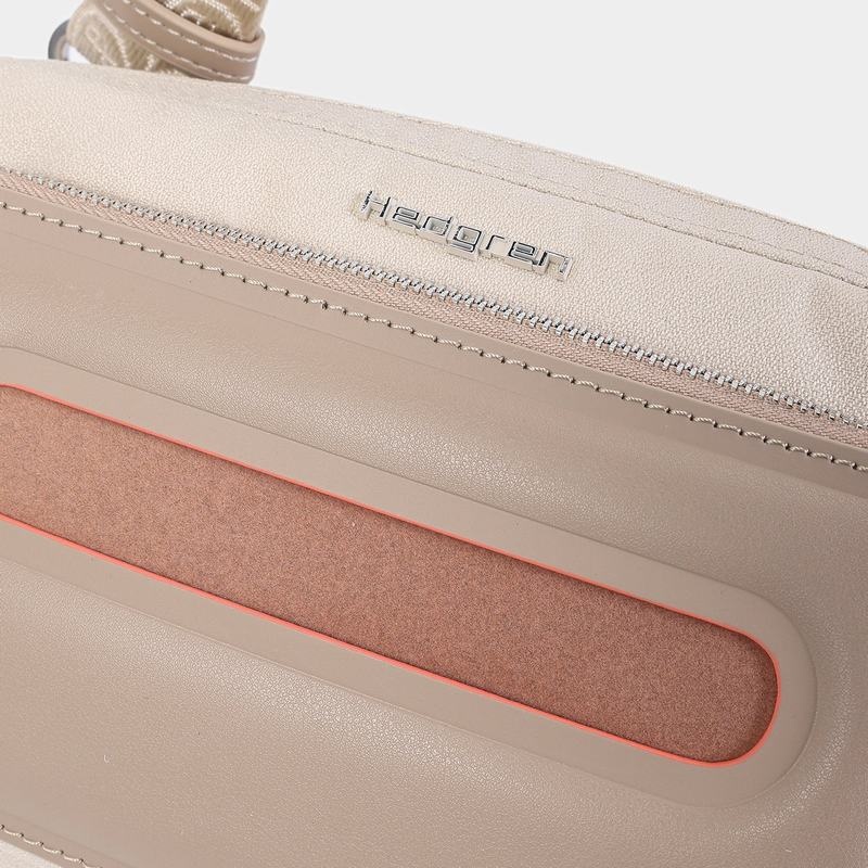 Beige Hedgren Americano Women's Belt Bags | QWV5182WW