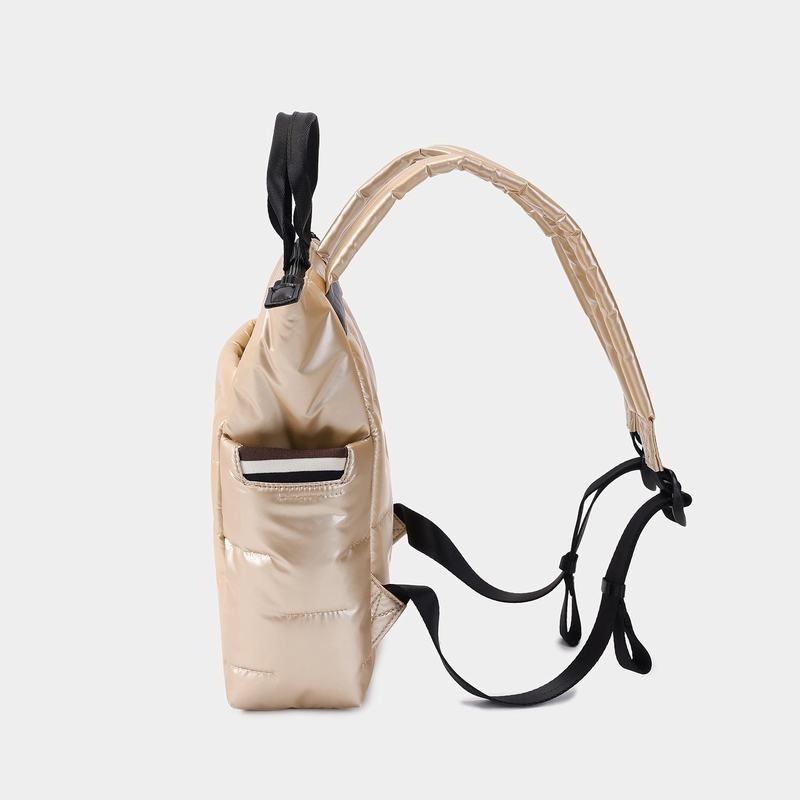 Beige Hedgren Comfy Women's Backpacks | RUW6453EV