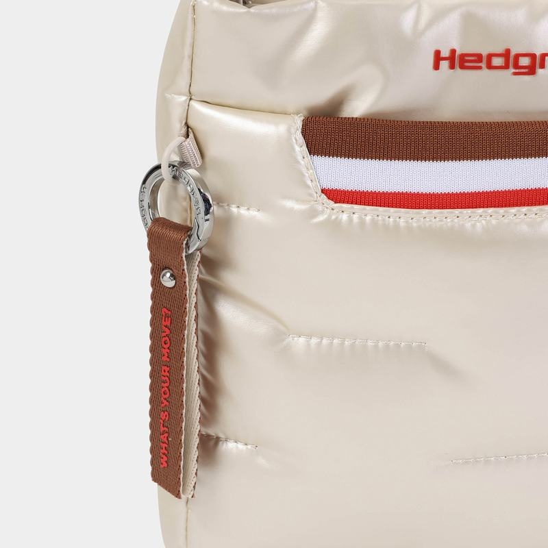 Beige Hedgren Cushy Women's Crossbody Bags | KBK4584QI