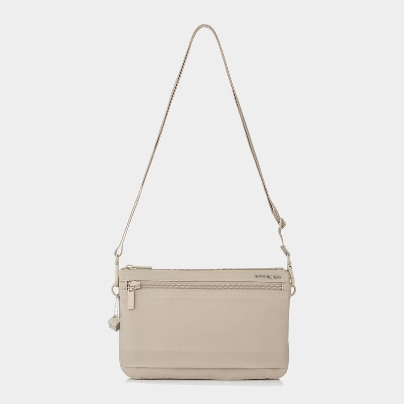 Beige Hedgren Emma Women's Crossbody Bags | WTY5330AG