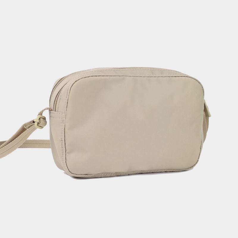 Beige Hedgren Maia Women's Crossbody Bags | PCU6332VE