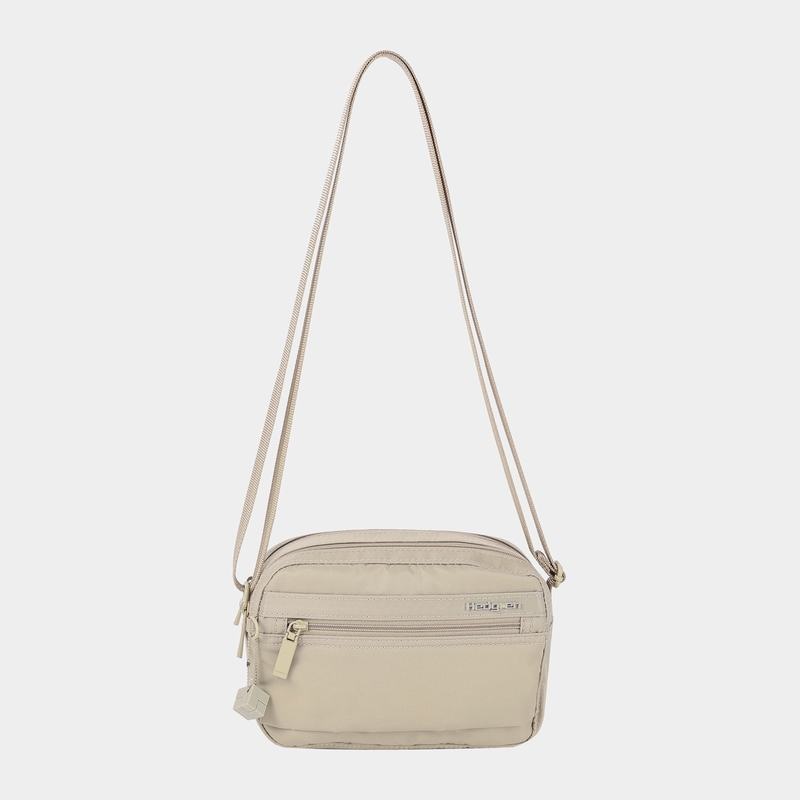 Beige Hedgren Maia Women's Crossbody Bags | PCU6332VE