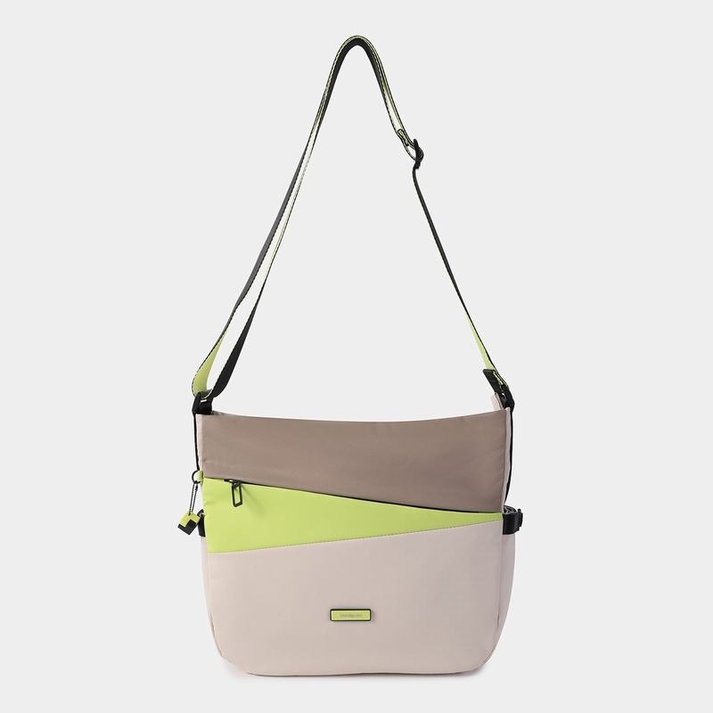 Beige Hedgren Milky Way Women's Crossbody Bags | NBO2658HM