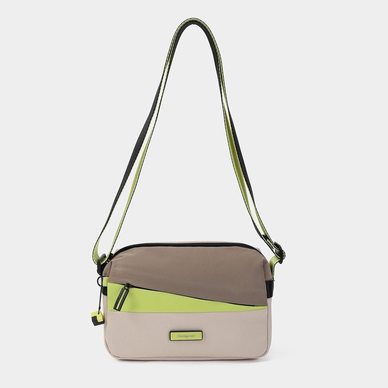 Beige Hedgren Neutron Small Women's Crossbody Bags | IDZ1556SU