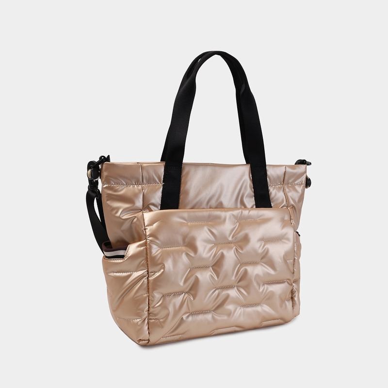 Beige Hedgren Puffer Women's Tote Bags | NVC338FA