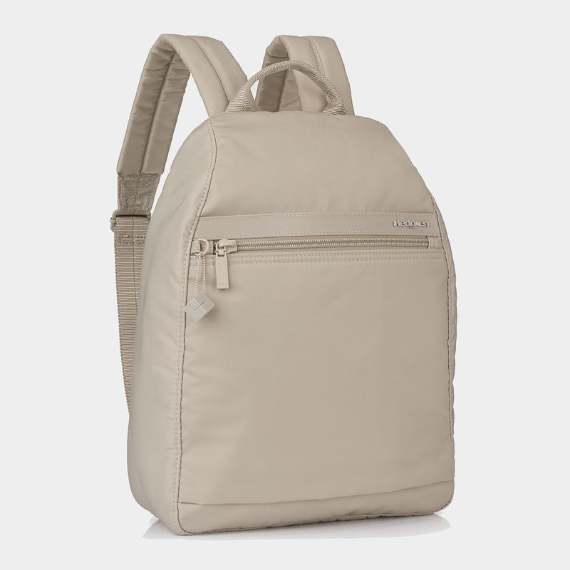 Beige Hedgren Vogue Large Women's Backpacks | LXQ7138NY