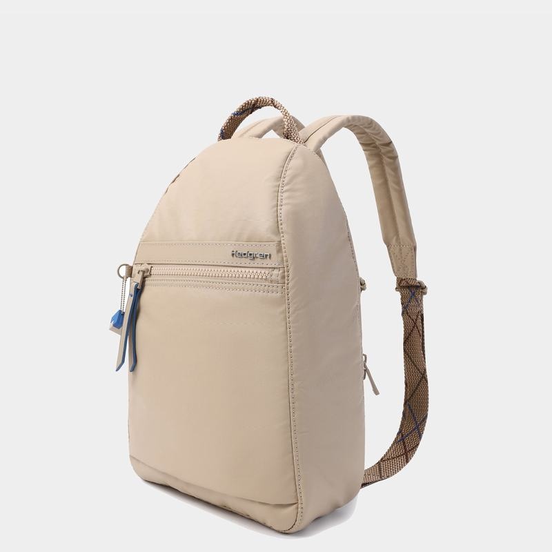 Beige Hedgren Vogue Rfid Women's Backpacks | NWF9329ML