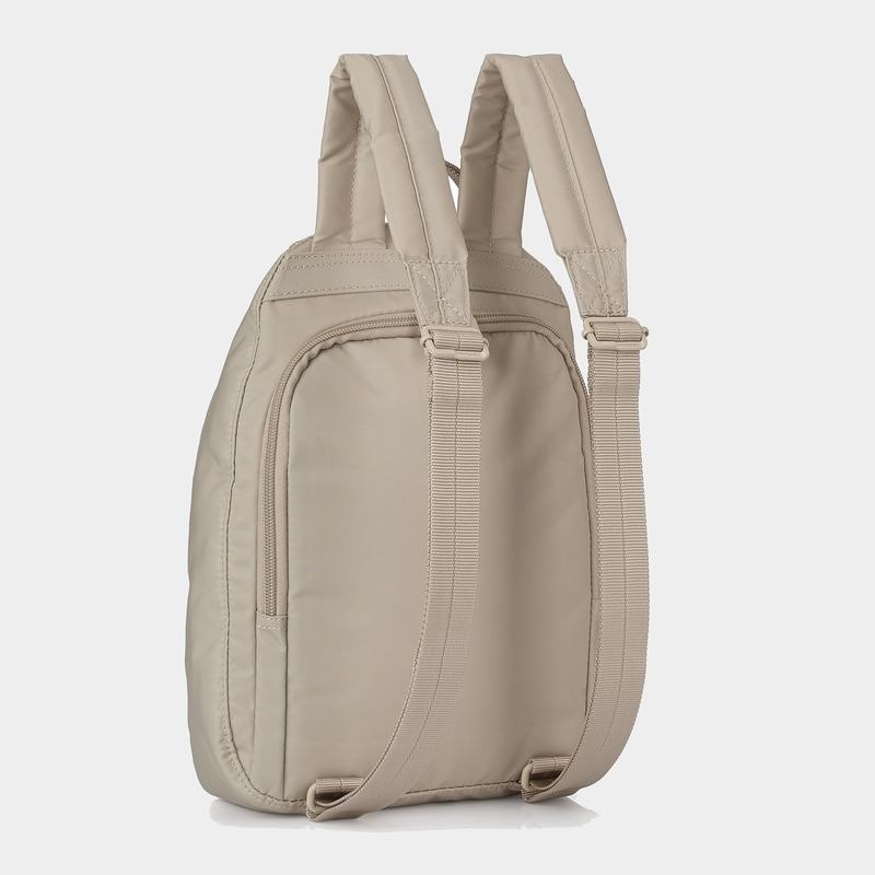 Beige Hedgren Vogue Women's Backpacks | ESQ396JC