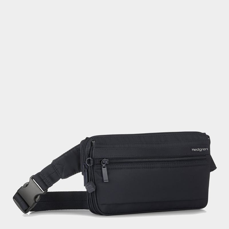 Black Hedgren Asarum Women's Belt Bags | JKZ2224TZ