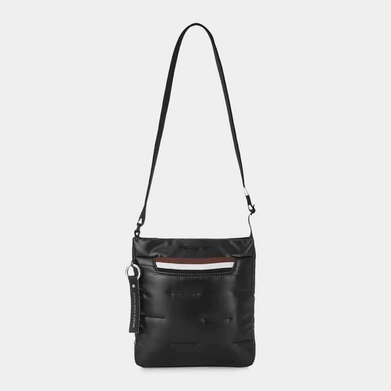 Black Hedgren Cushy Women's Crossbody Bags | JJY4645OA