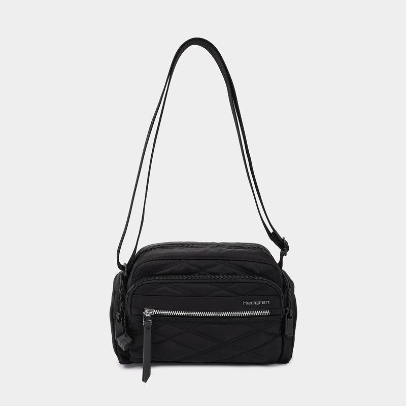 Black Hedgren Emily Women's Crossbody Bags | QJR517UF