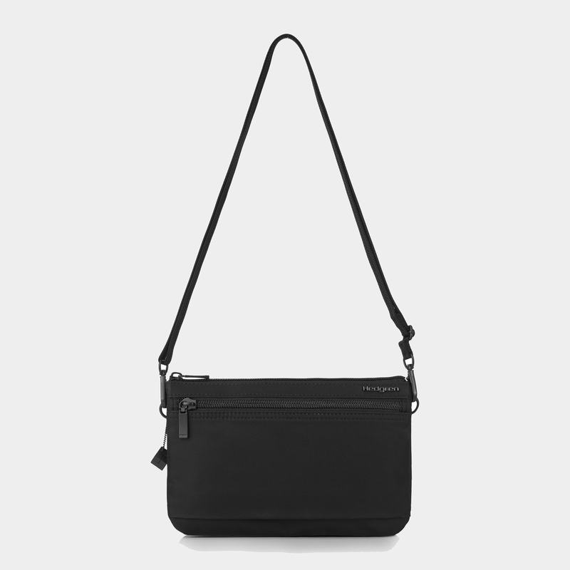 Black Hedgren Emma Women's Crossbody Bags | TST6218CD