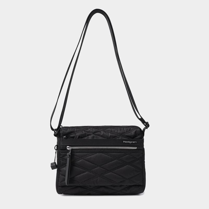 Black Hedgren Eye Women's Shoulder Bags | ERJ548UQ