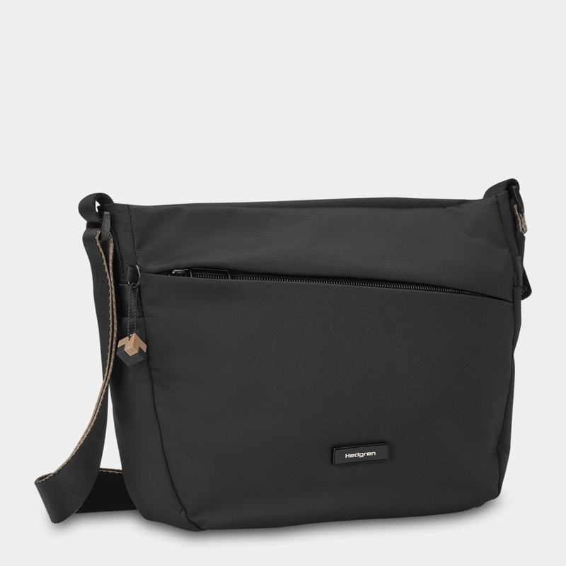 Black Hedgren Gravity Women's Crossbody Bags | TFP7486KZ