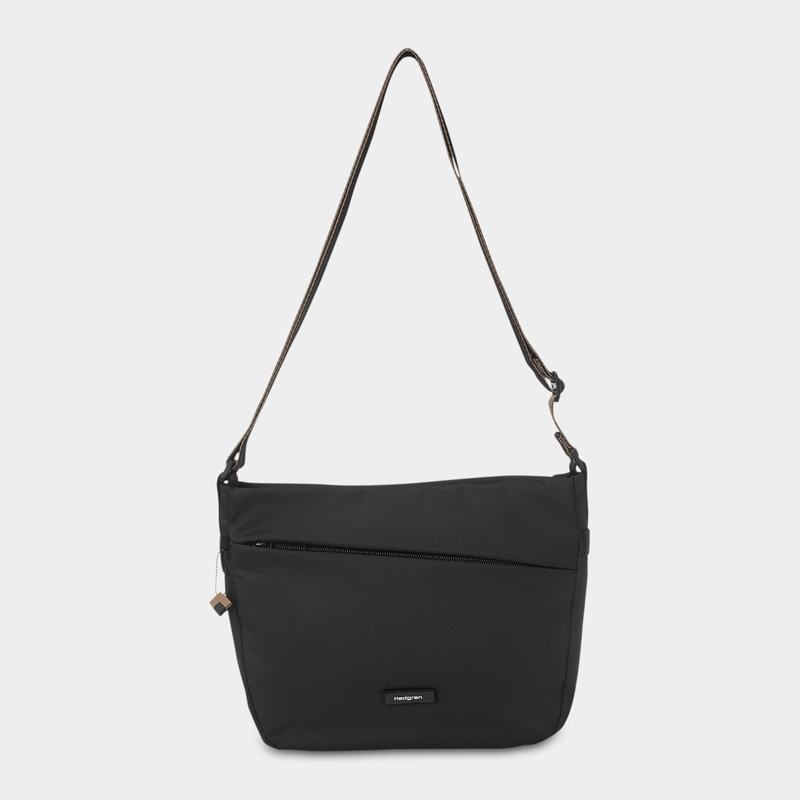 Black Hedgren Gravity Women's Crossbody Bags | TFP7486KZ