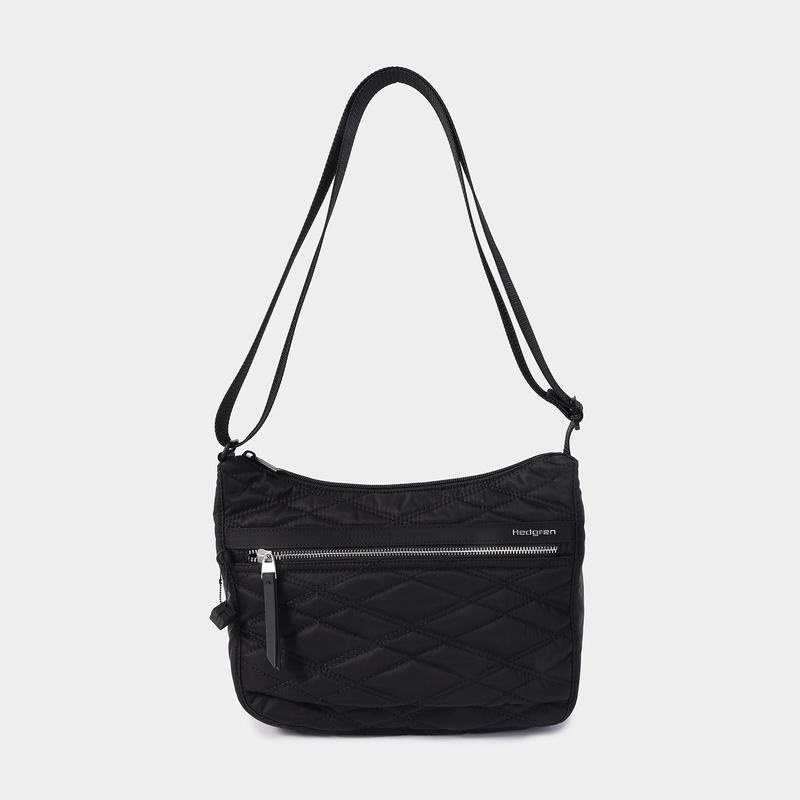 Black Hedgren Harpers Women's Crossbody Bags | GEC9251XB