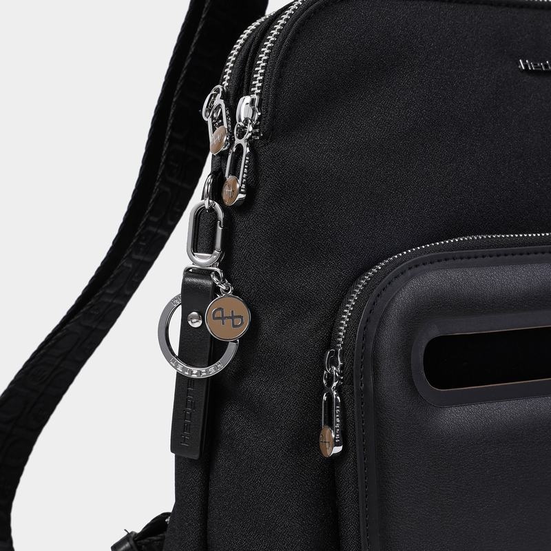 Black Hedgren Latte Women's Backpacks | UYC2536BB