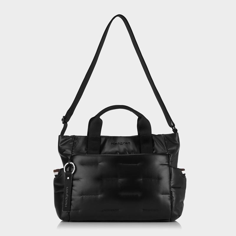 Black Hedgren Softy Women's Handbag | HAZ7663TN