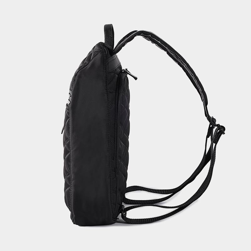 Black Hedgren Vogue Large Rfid Women's Backpacks | STZ9734NQ