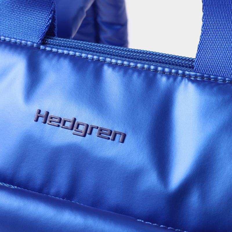 Blue Hedgren Comfy Women's Backpacks | PCA3758VD