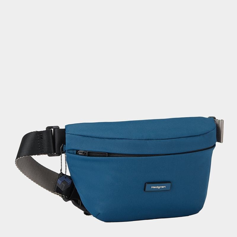 Blue Hedgren Halo Women's Belt Bags | WAC6448MH