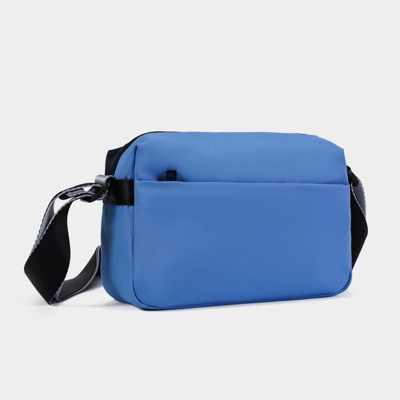 Blue Hedgren Neutron Small Women's Crossbody Bags | NEJ3125OQ