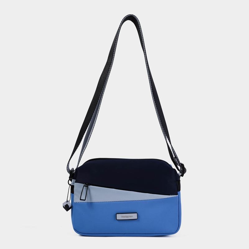 Blue Hedgren Neutron Small Women's Crossbody Bags | NEJ3125OQ