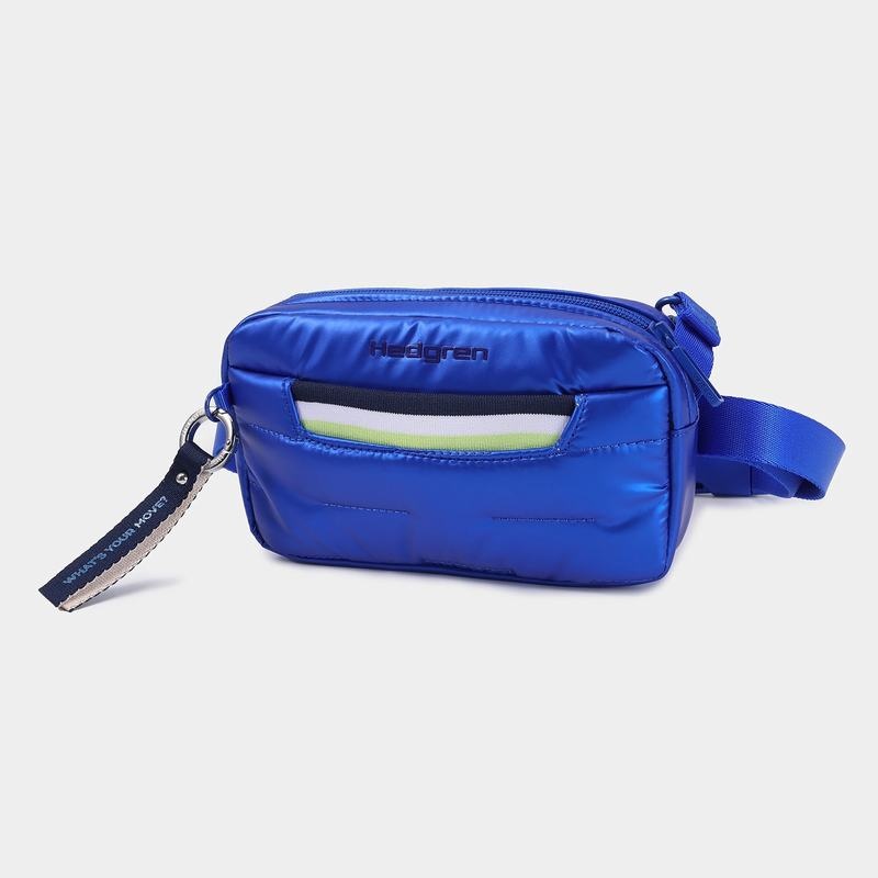 Blue Hedgren Snug Women's Belt Bags | YAH2063AW