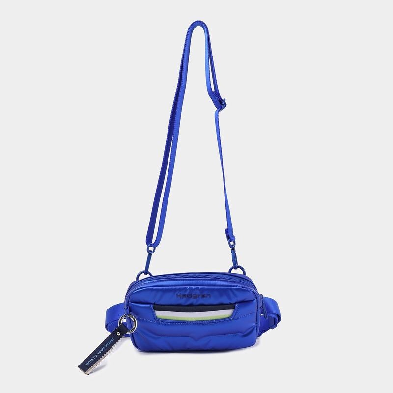 Blue Hedgren Snug Women's Belt Bags | YAH2063AW