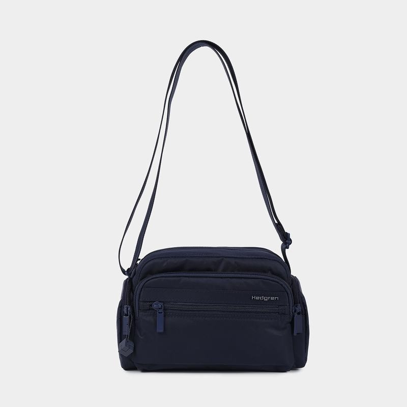 Dark Blue Hedgren Emily Women's Crossbody Bags | CQO971BX